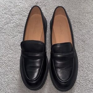 Madewell Women's Lug Sole Leather Loafers